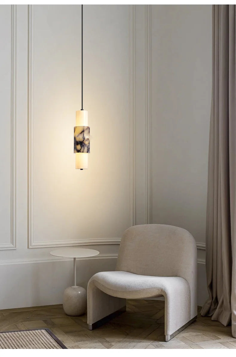 Sash Marble Pendant