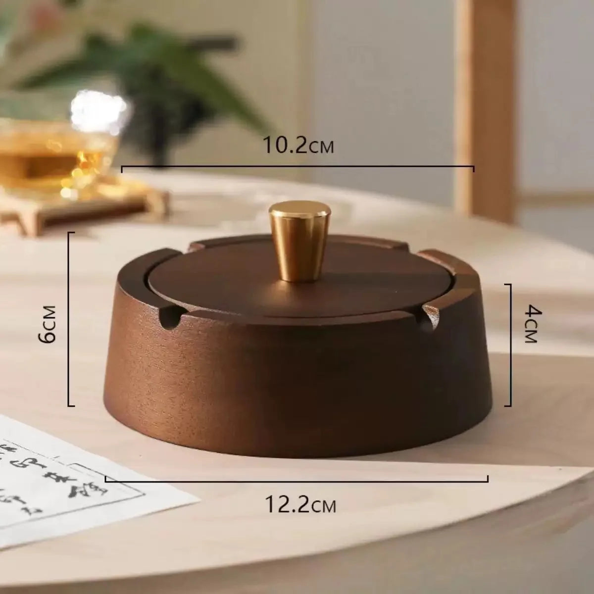 Covert Lidded Ashtray