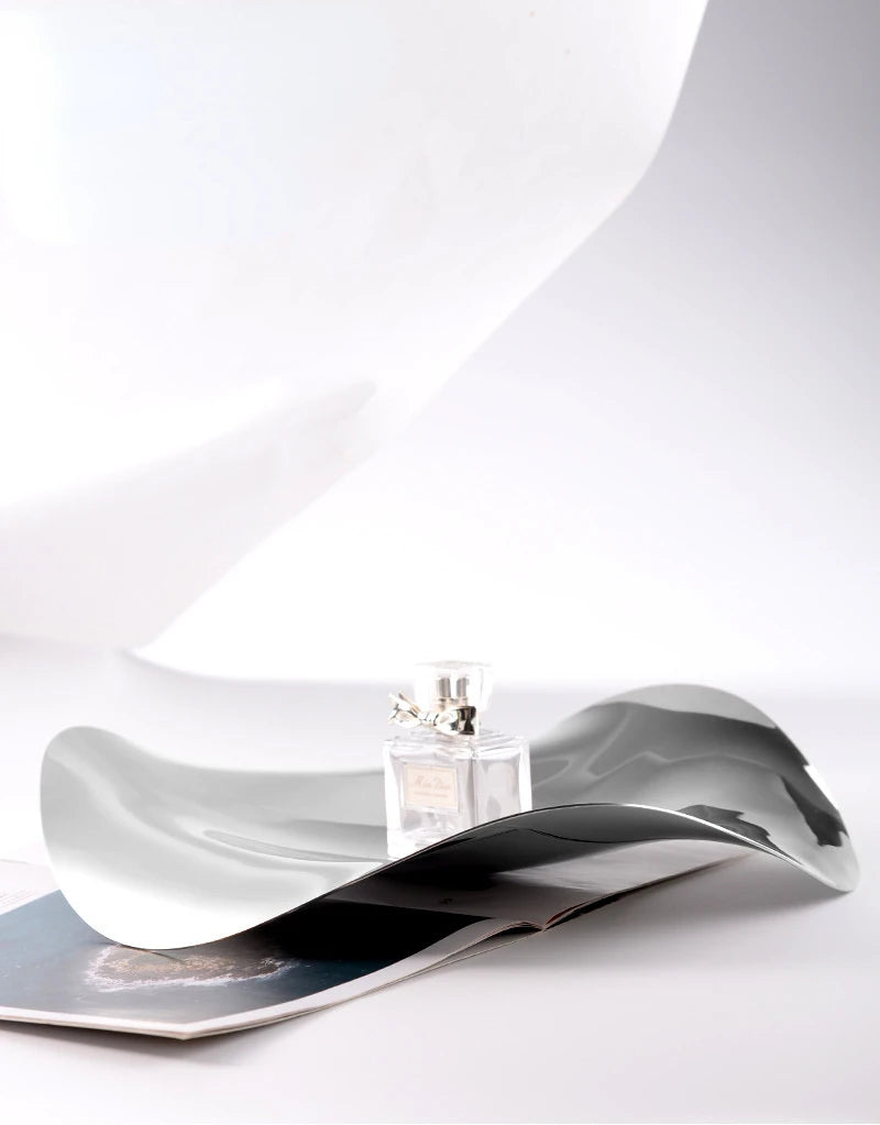 Meander Steel Tray