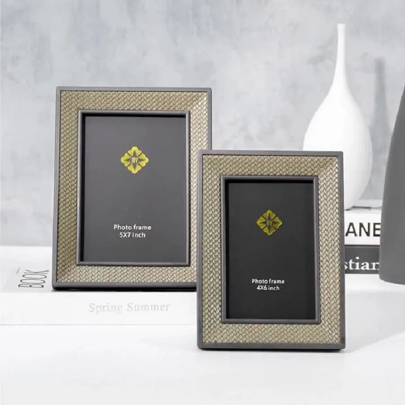 Intreccio Leather Frame