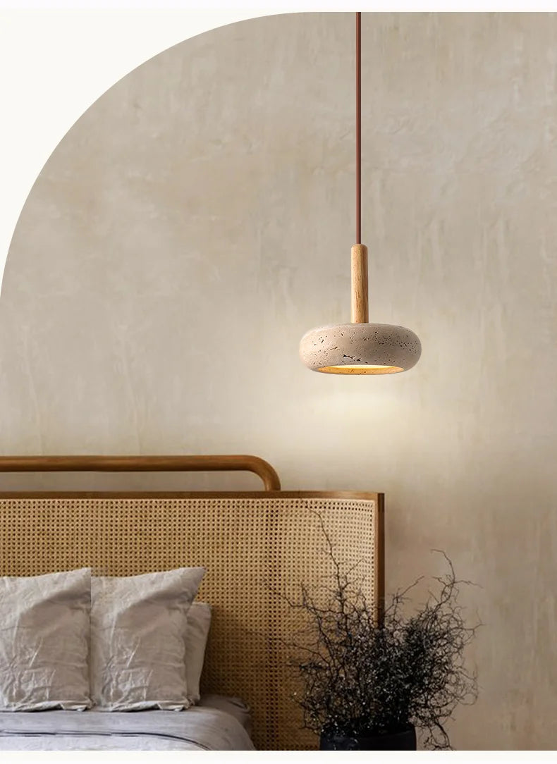 Ostia Travertine Pendant