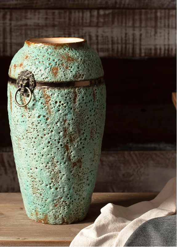 Terracotta Treasure Vase