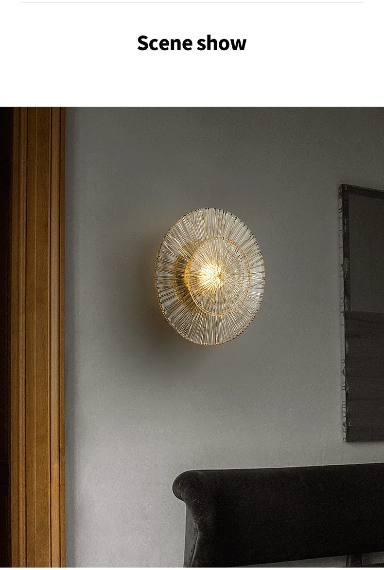Lausanne Crystal Sconce
