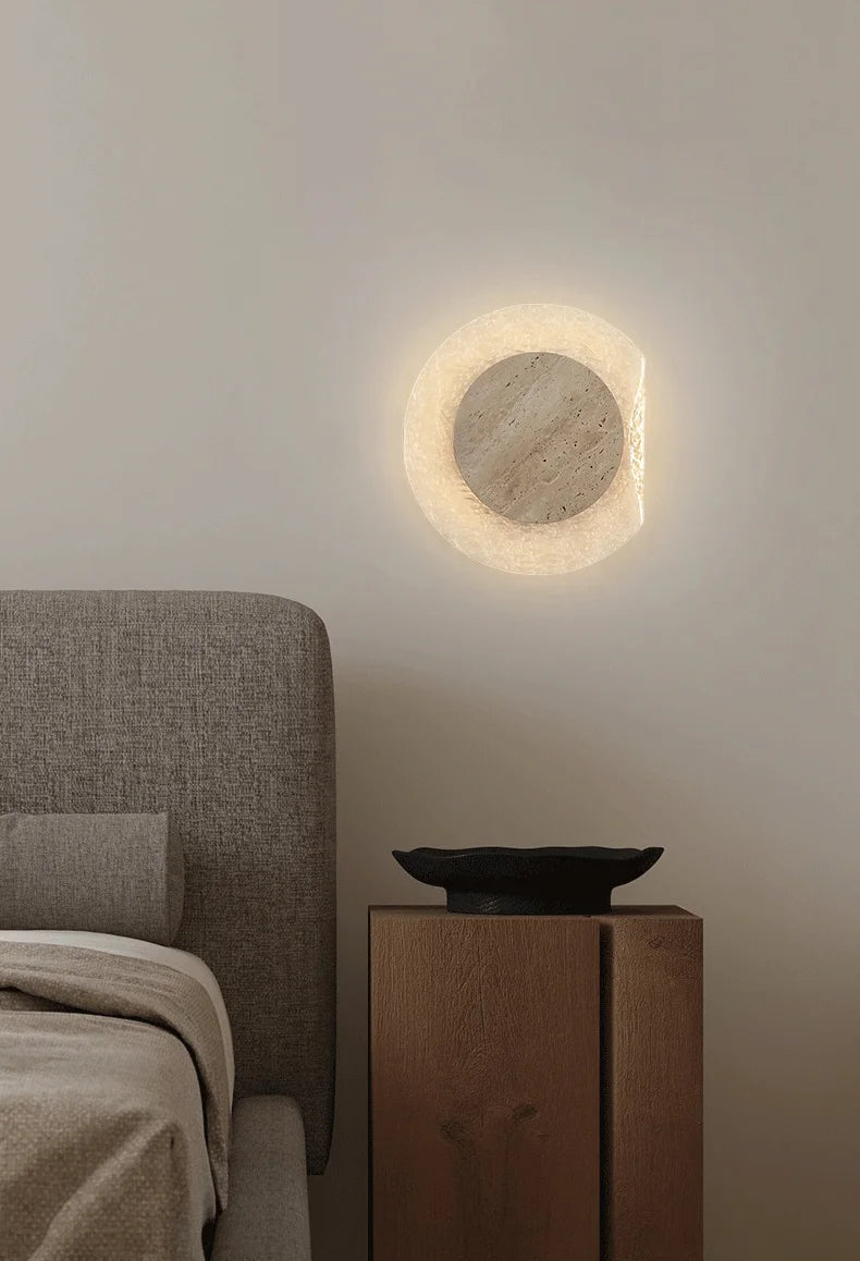 Luna Cream Sconce