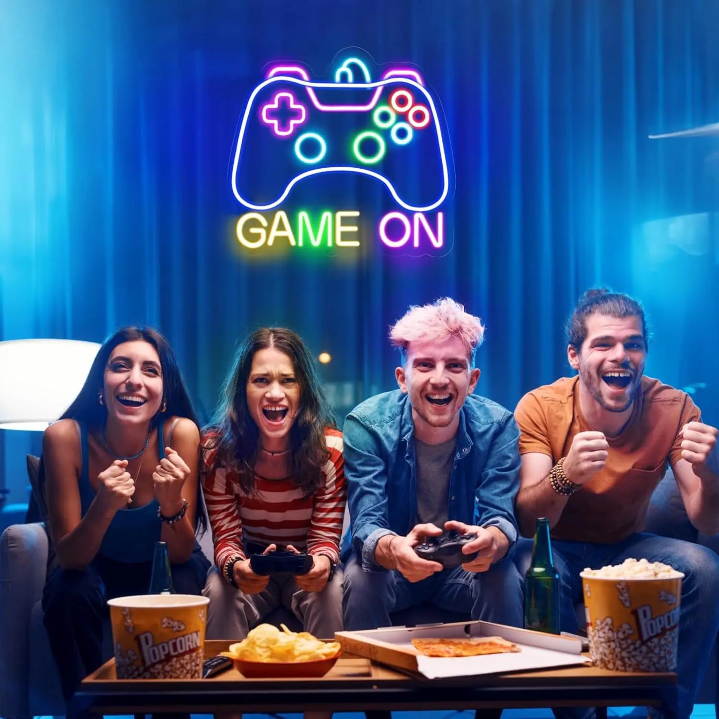 Neon Controller Sign
