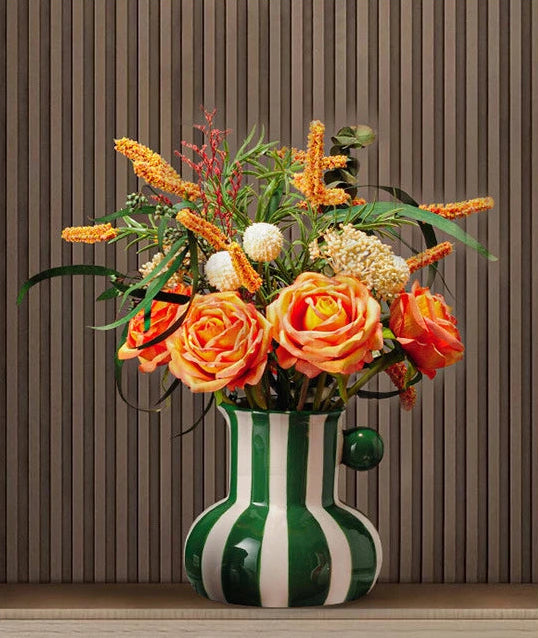 Stripe Symphony Vase
