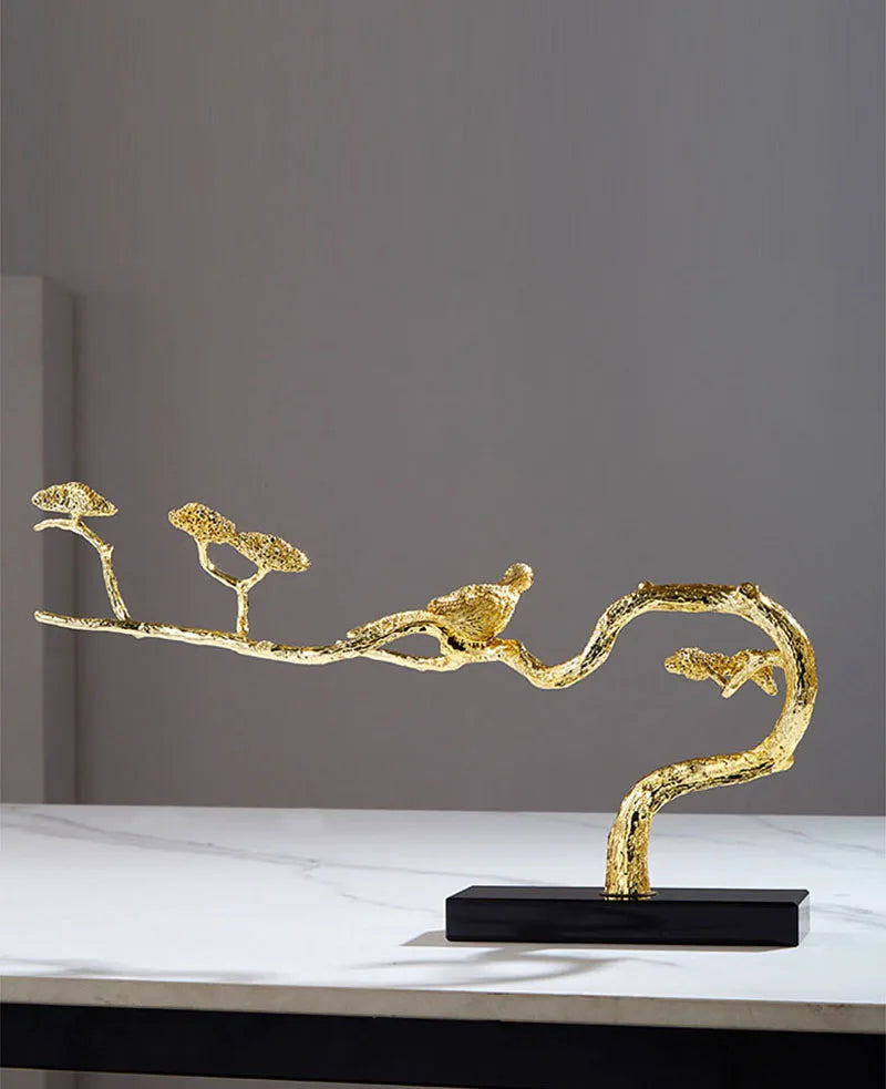 Goldfinch Branch Sculpture
