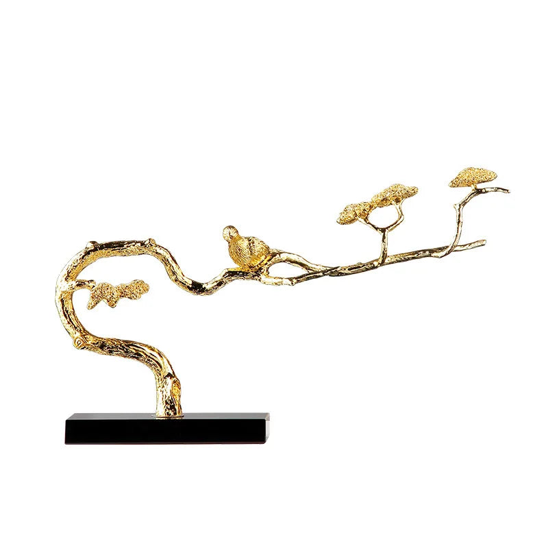 Goldfinch Branch Sculpture