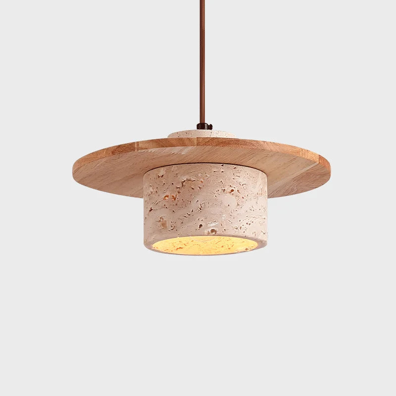 Cappello Travertine Pendant
