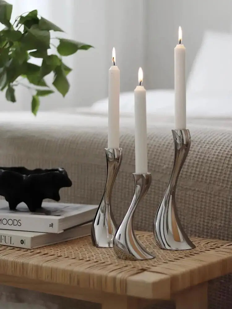 Swan Neck Candlestick