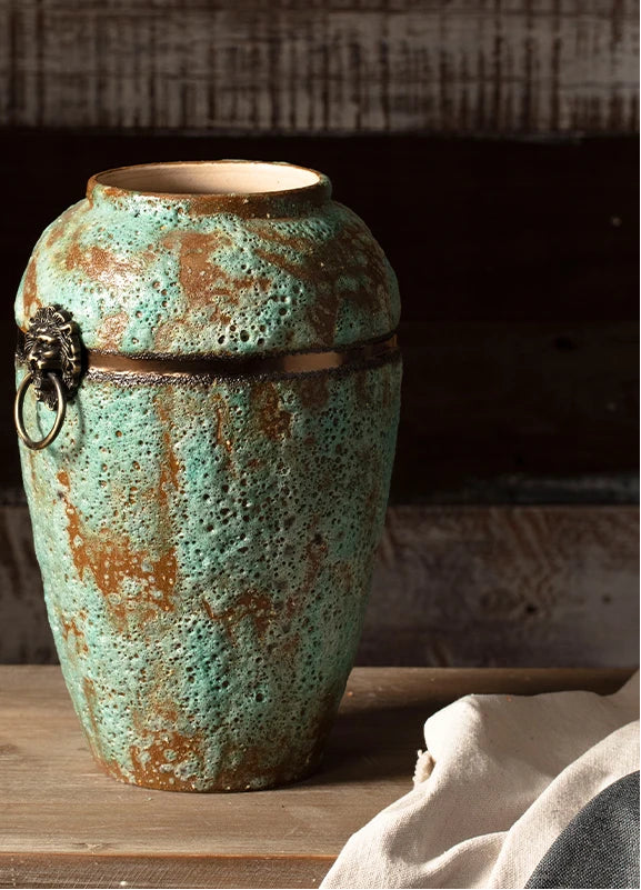 Terracotta Treasure Vase