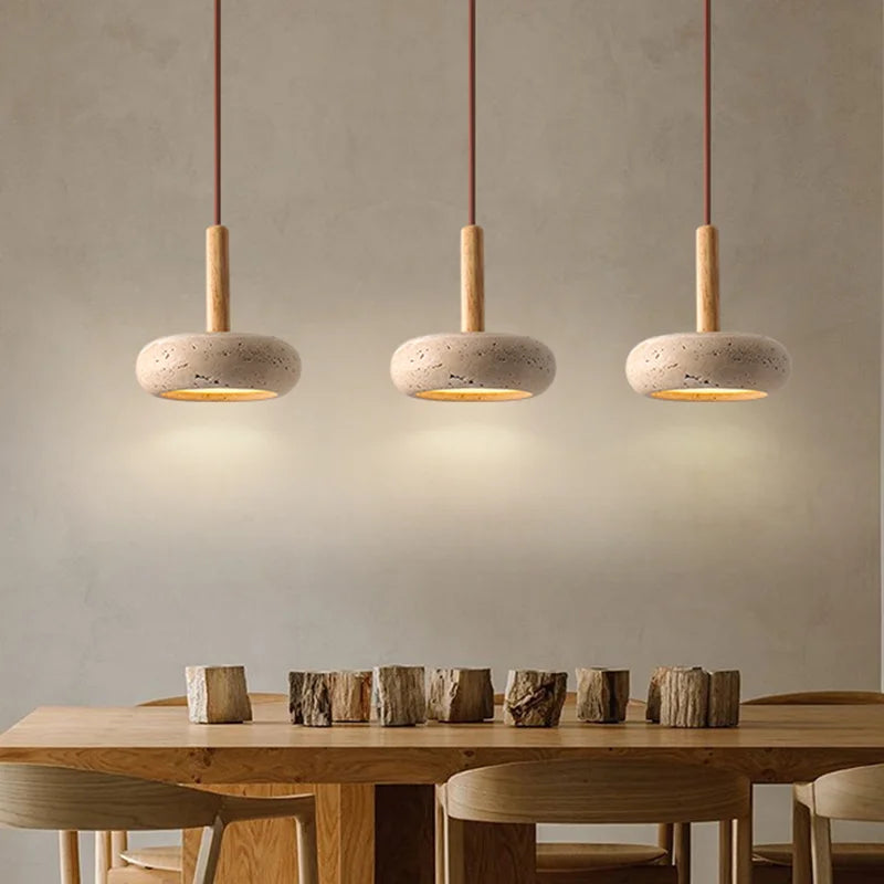 Ostia Travertine Pendant