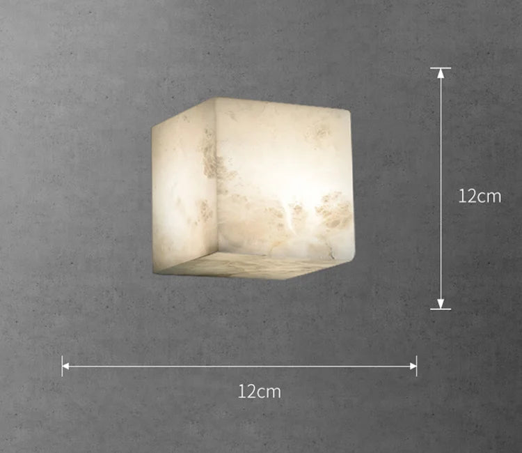 Cubo Marble Sconce