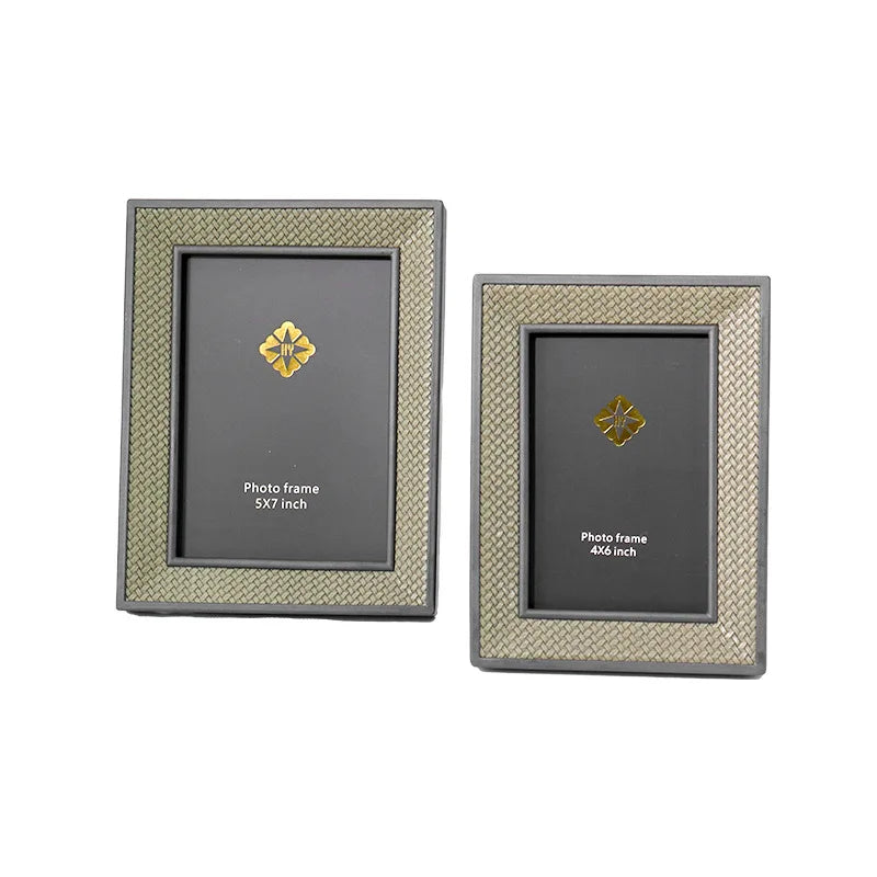 Intreccio Leather Frame