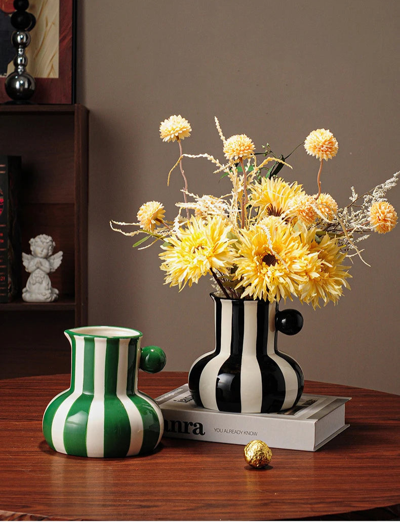Stripe Symphony Vase