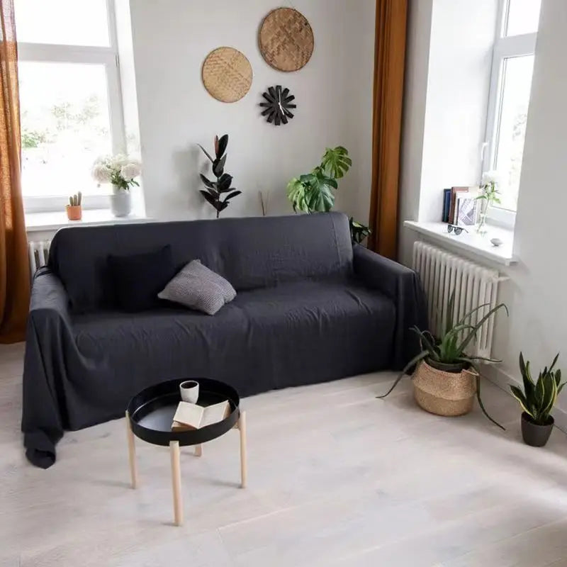 Provence Linen Sofa Cover