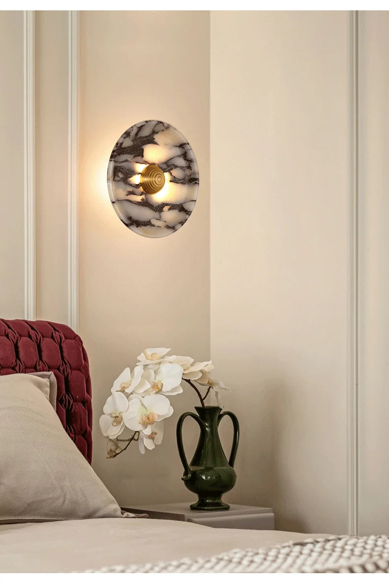 Eclipse Marble Sconce