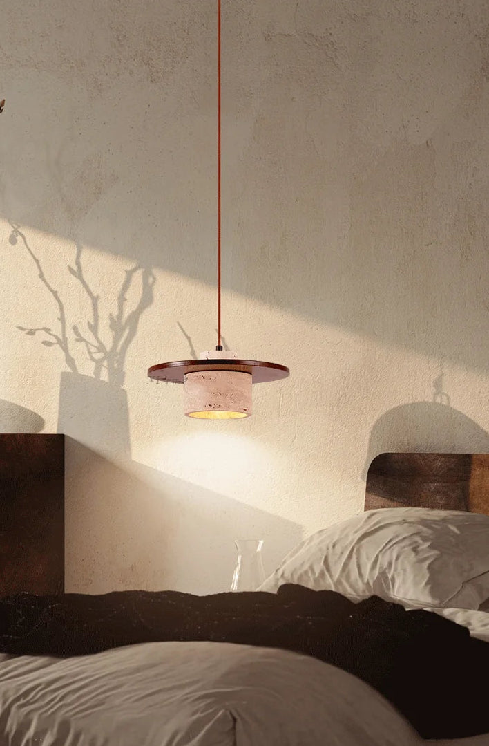 Cappello Travertine Pendant