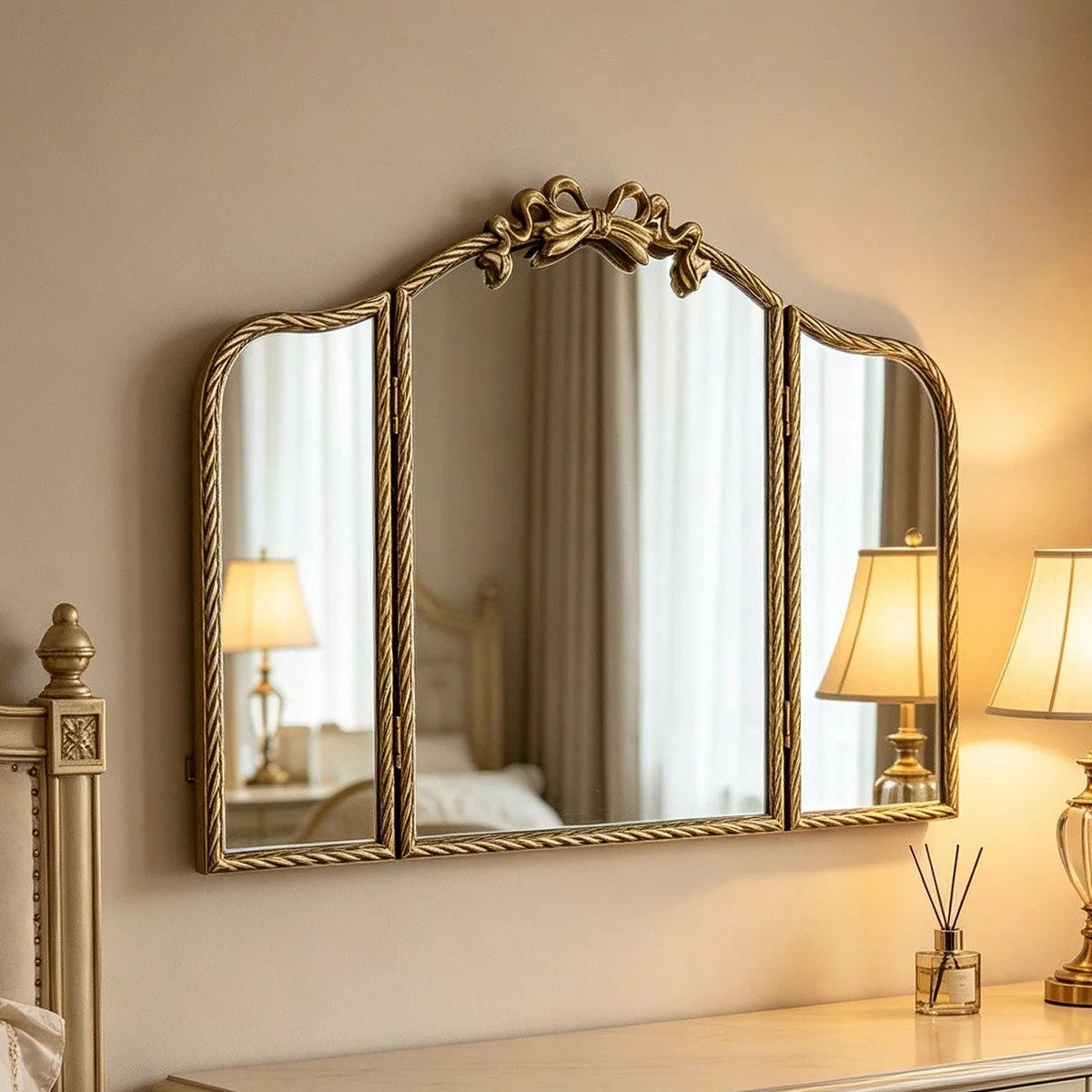 Lisette Trifold Mirror