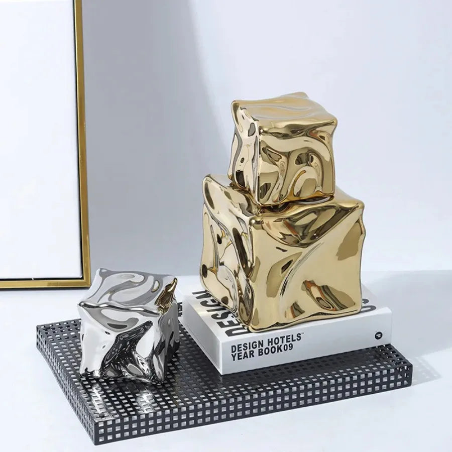 Geometric Blocks Paperweight