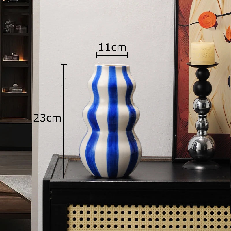 Stripe Symphony Vase
