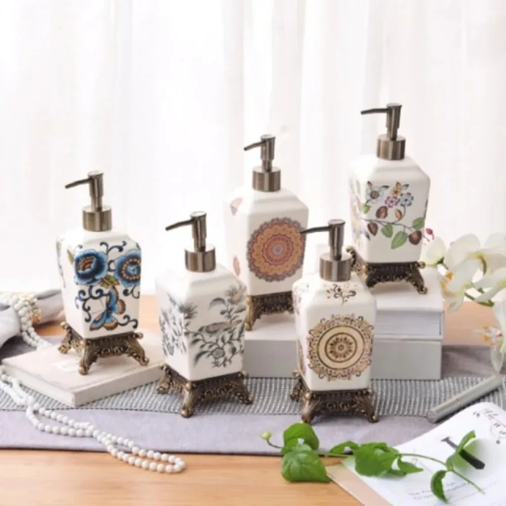 Chinoiserie Soap Dispenser