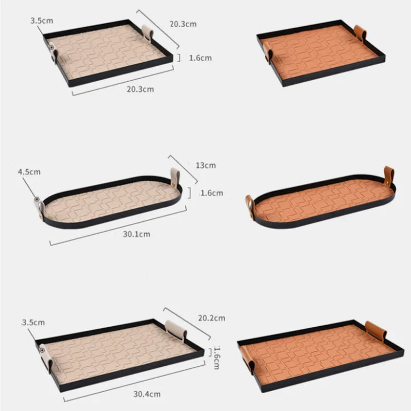 Plait Leather Catchall