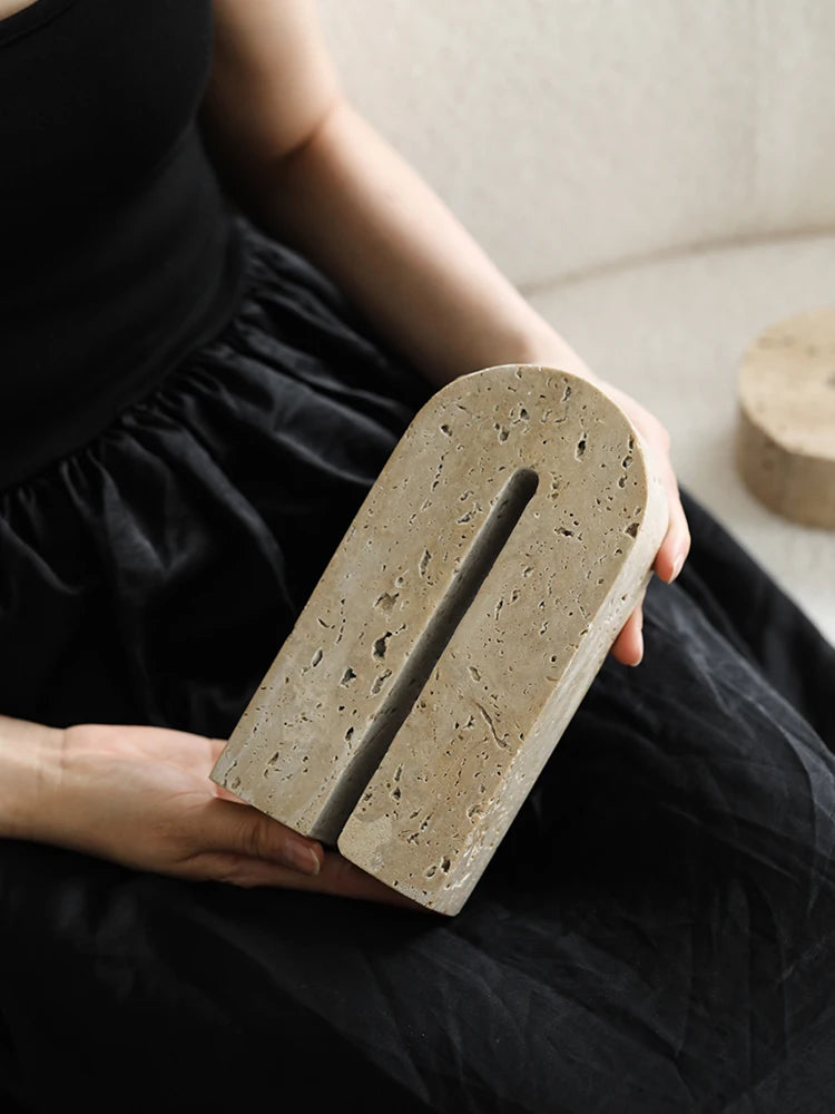 Portal Stone Bookends