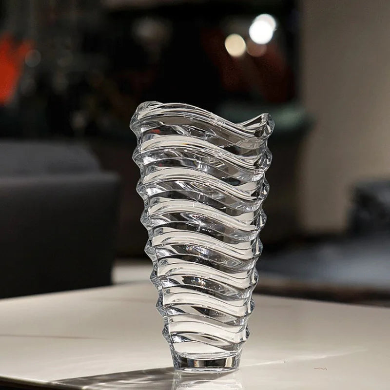 Tidal Ripple Vase