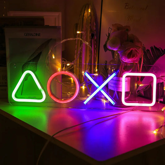 Gamer's Trinity Neon Sign