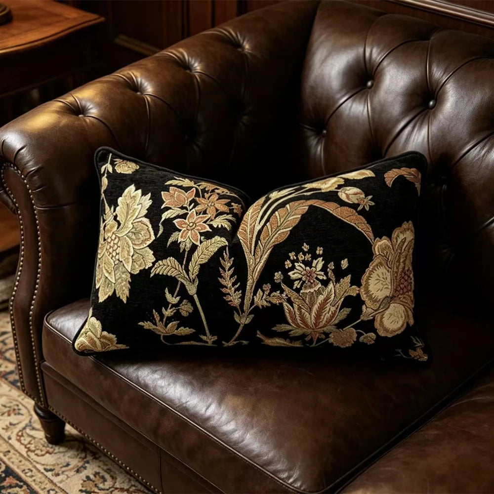 Nocturne Floral Cushion