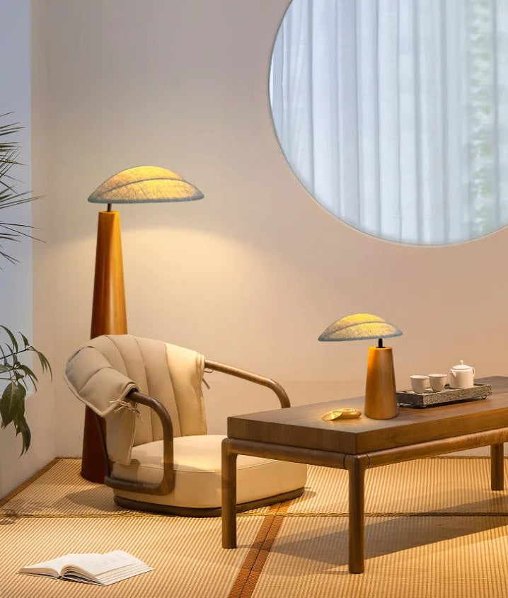 Leaf Shade Floor Lamp