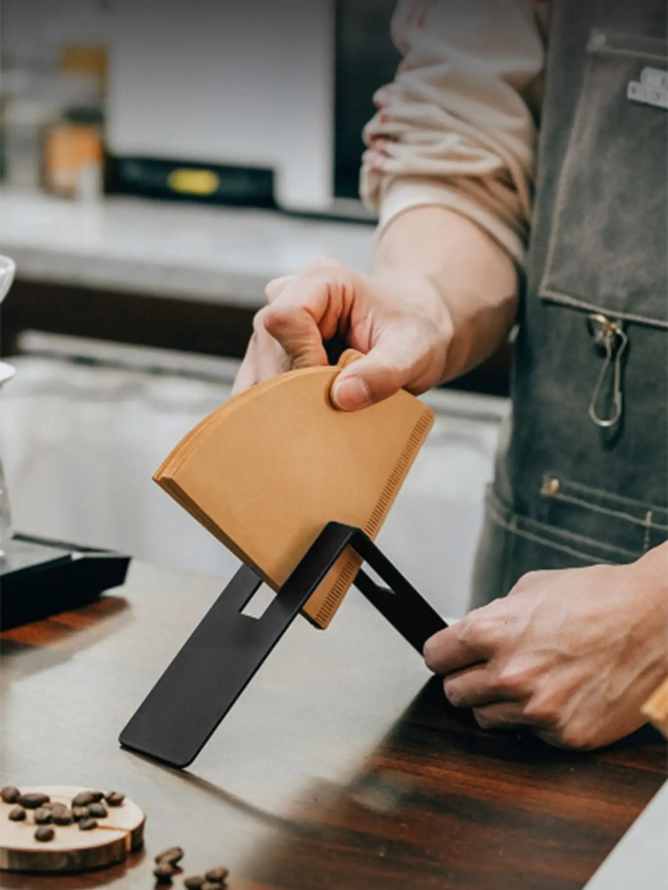 Barista's Bridge Coffee Filter Holder