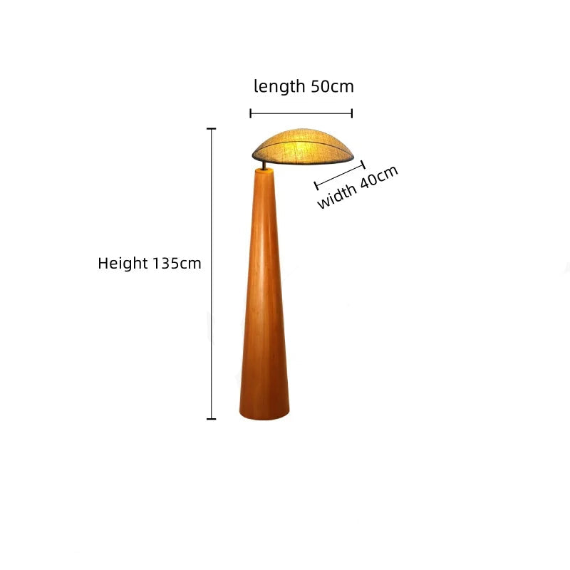 Leaf Shade Floor Lamp