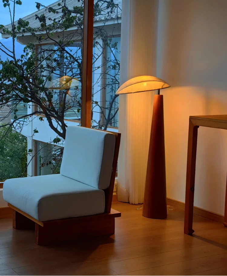 Leaf Shade Floor Lamp