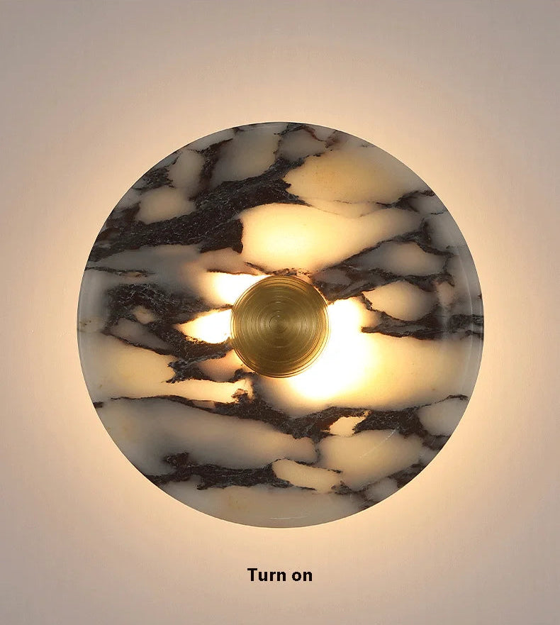 Eclipse Marble Sconce