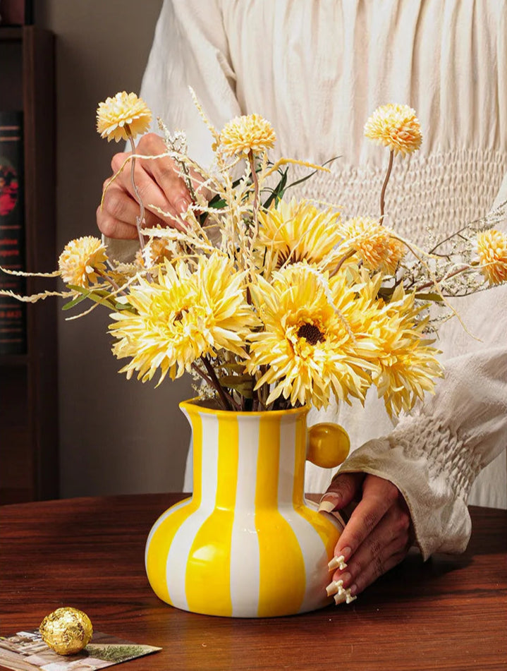 Stripe Symphony Vase