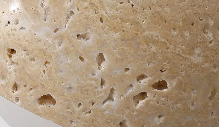 Tamburo Travertine Pendant