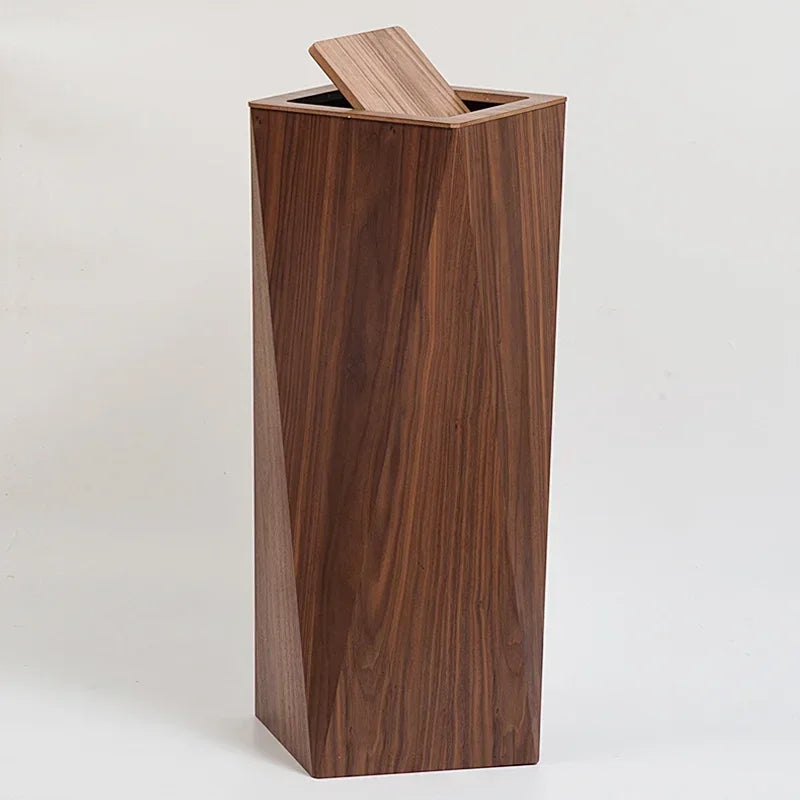 Obelisk Wooden Bin