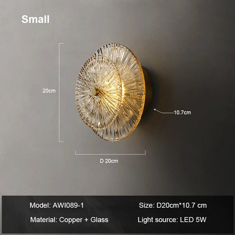 Lausanne Crystal Sconce