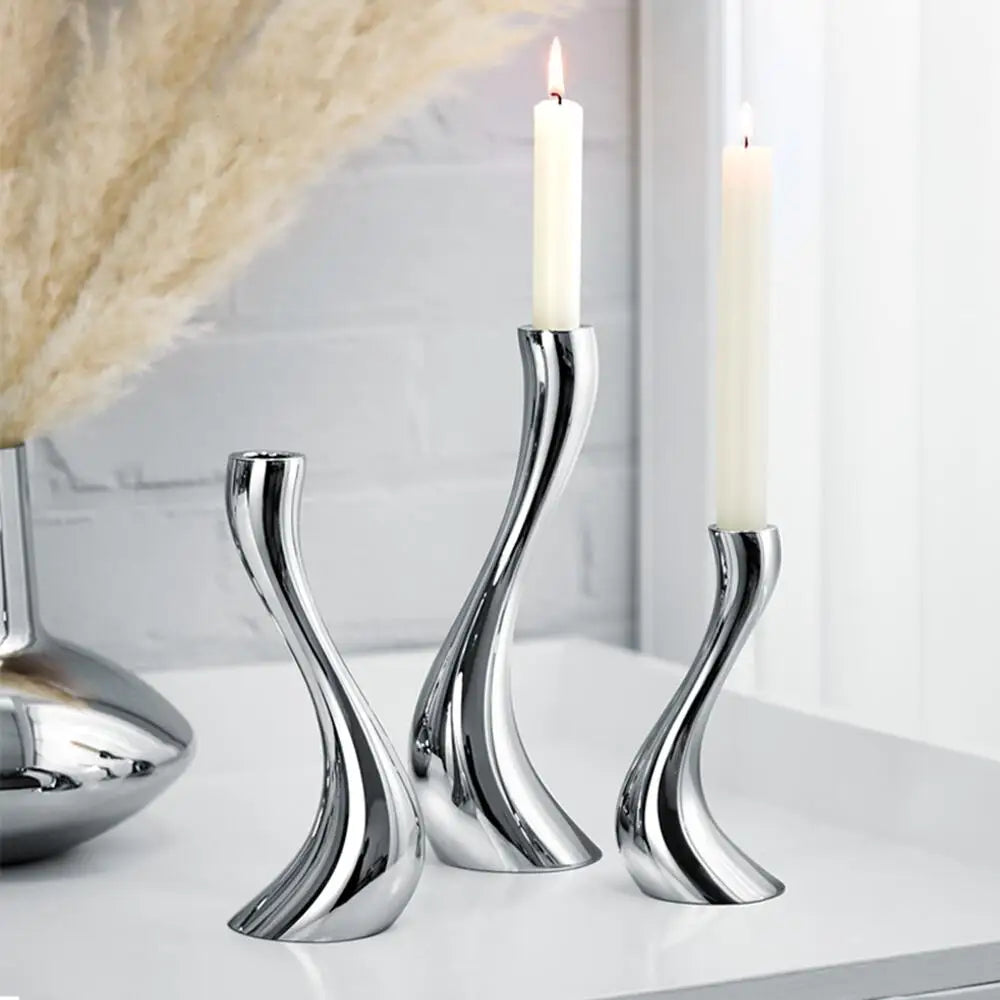 Swan Neck Candlestick