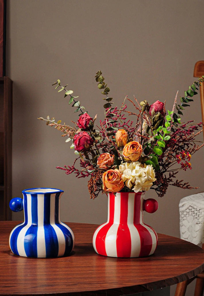 Stripe Symphony Vase
