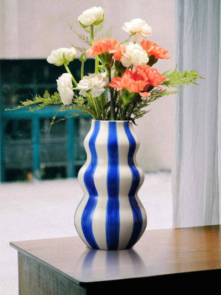 Stripe Symphony Vase
