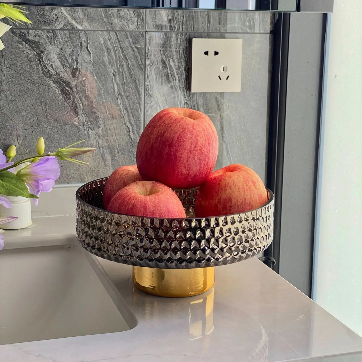 Golden Grid Vase Collection