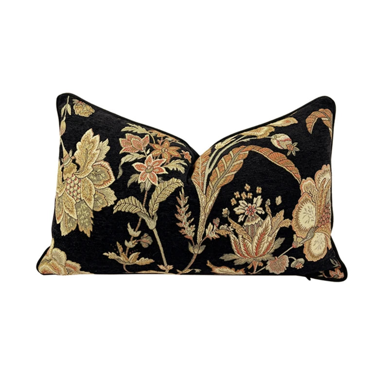 Nocturne Floral Cushion