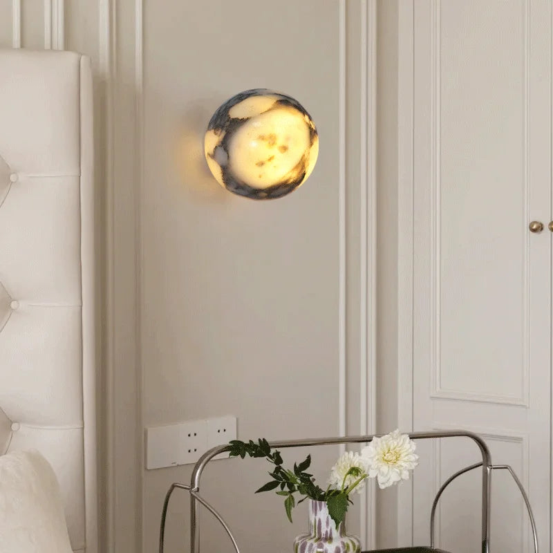 Marble Bead Sconce