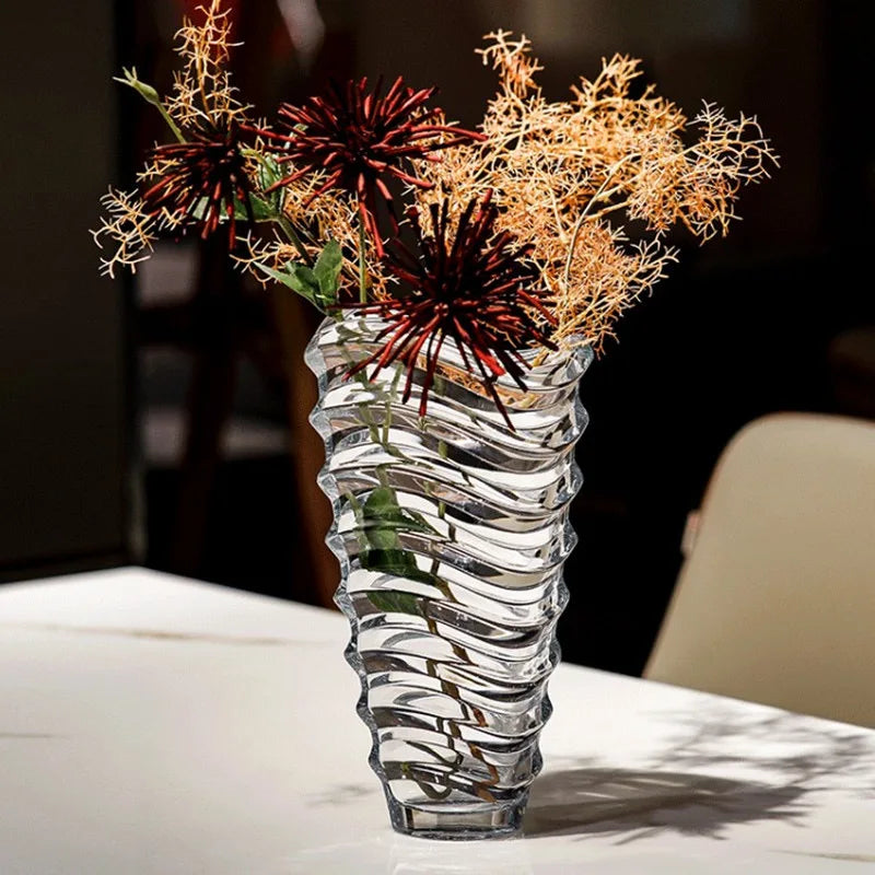 Tidal Ripple Vase