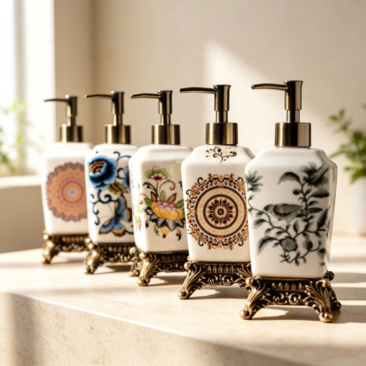 Chinoiserie Soap Dispenser