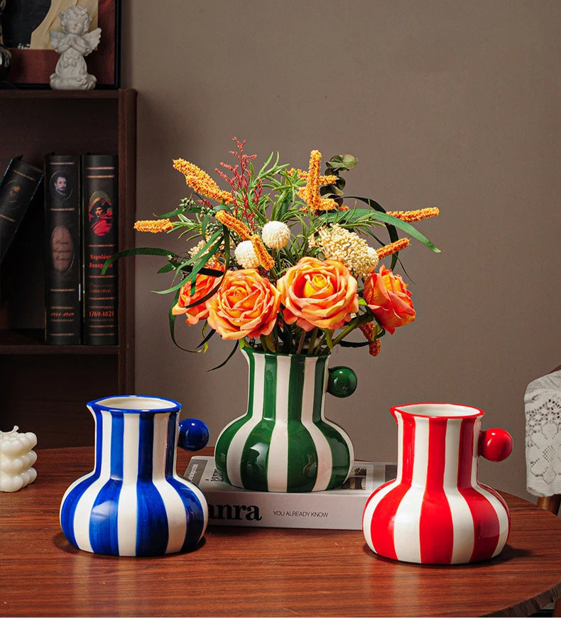 Stripe Symphony Vase