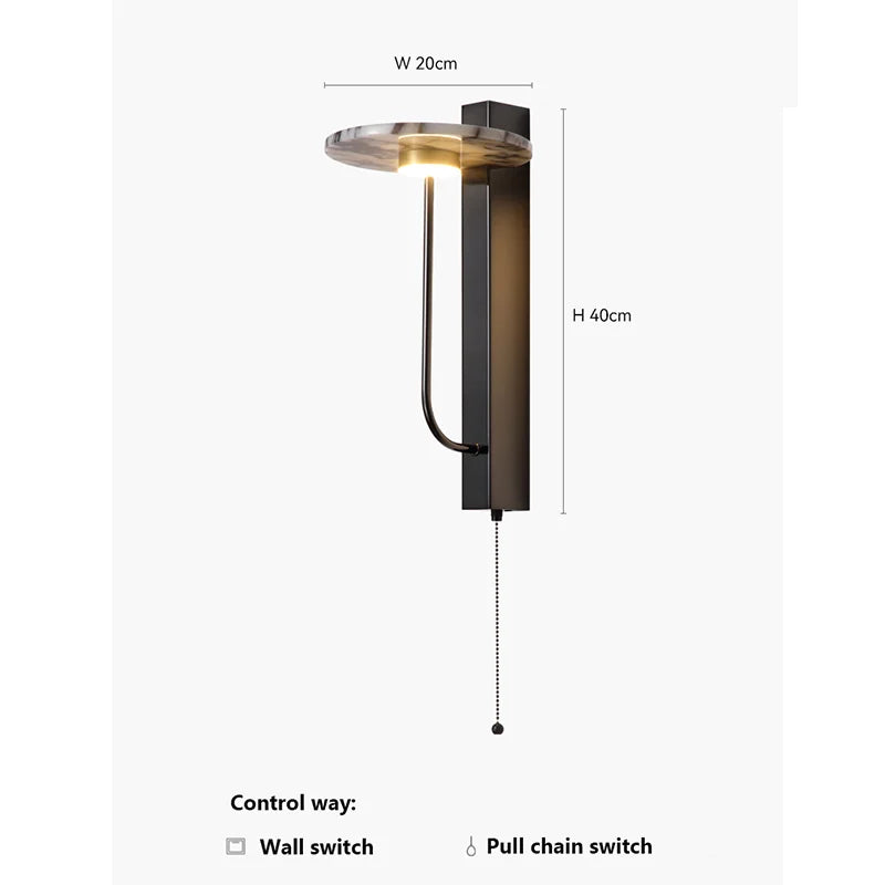 Ledge Marble Sconce